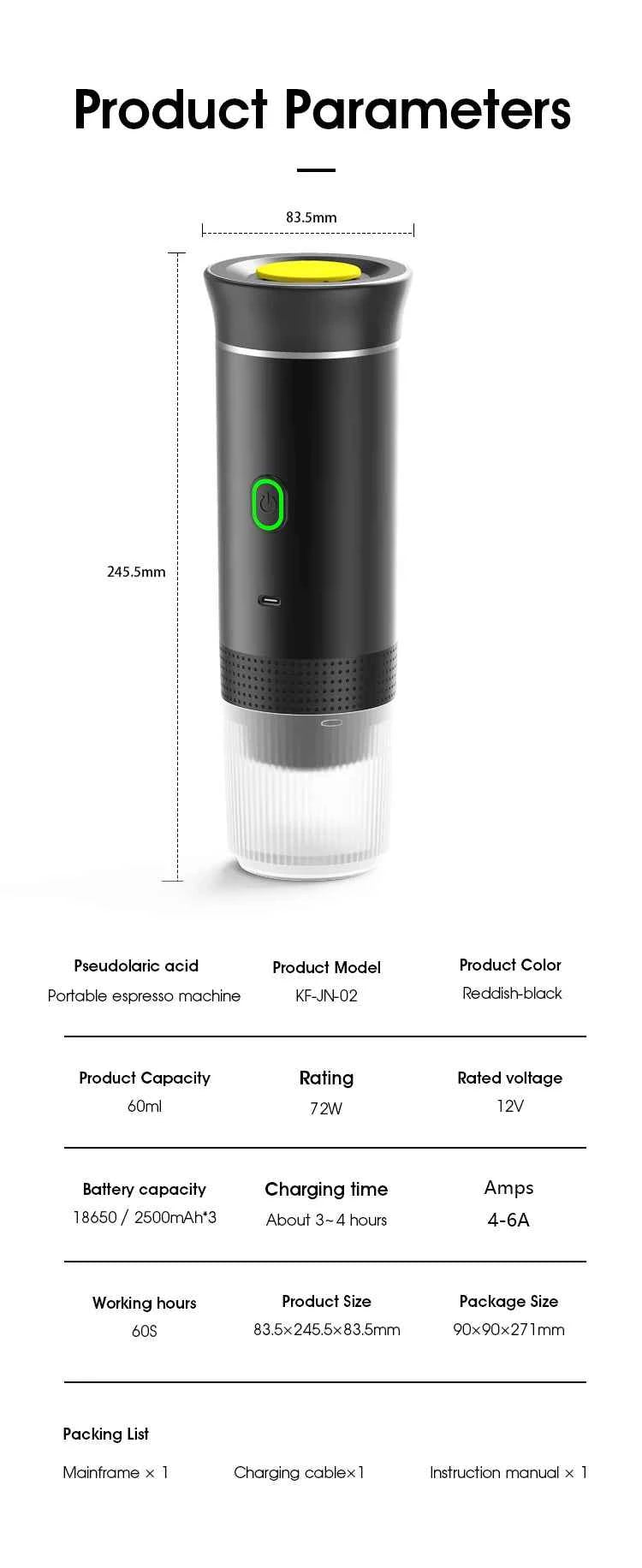 CapsuleGo Espresso Maker